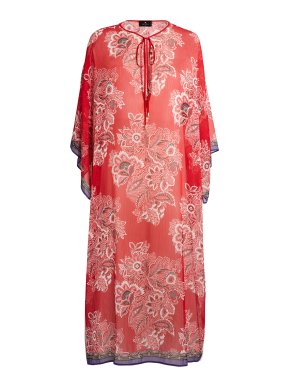 Etro Floral Print Midi Kaftan