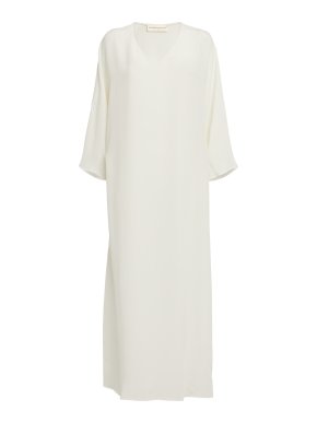 Olivia von Halle Vreeland V-neck Maxi Dress
