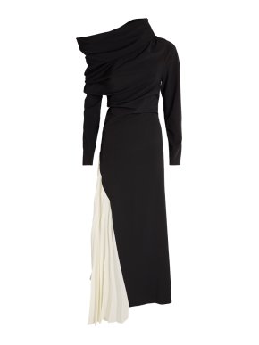Awake Mode Asymmetric Stretch-Jersey Maxi Dress