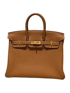 Hermes Gold Togo Birkin 25