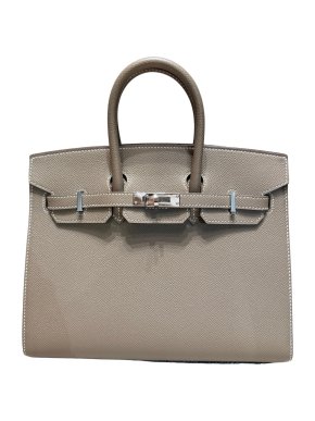 Hermes Birkin 25 Etoupe Epsom Sellier PHW