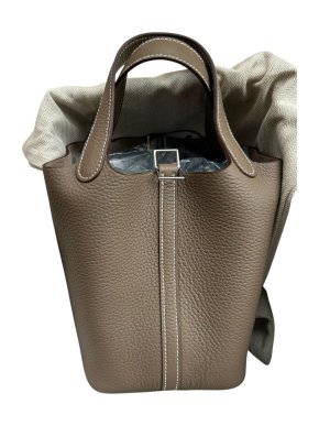 Hermes Etoupe Picotin 18