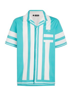 J Lindeberg Golf Will Short-Sleeve Plain Shirt 1