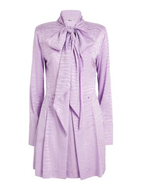 Stella McCartney Silk Tiger Print Mini Dress