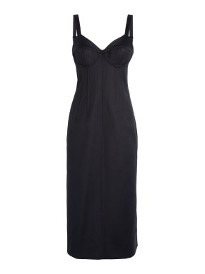 Sportmax Black Midi Dress