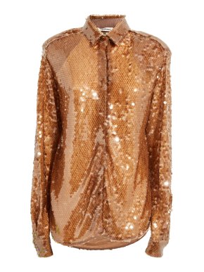 The New Arrivals Ilkyaz Ozel Sequin Colette Shirt