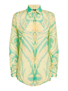 Etro  Abstract-Print Cotton Shirt