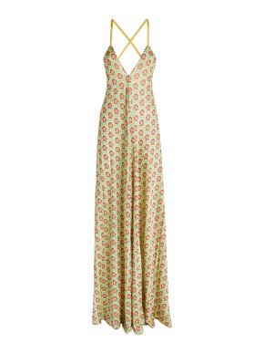 Etro  Printed Woven Maxi Dress