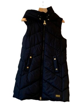 Barbour Black Hooded Gilet