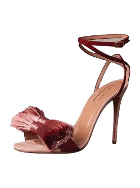 Aquazzura Aquazurra Heeled  Lotus Blossom Sandals