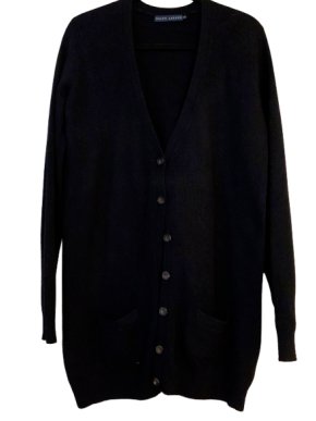 Ralph Lauren Navy Cashmere Blend Cardigan