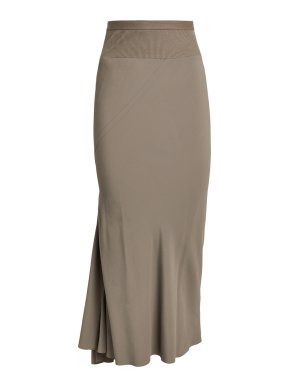Rick Owens  Lido Midi Bias Skirt -
