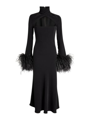 16Arlington Odessa Midi Dress in Crepe