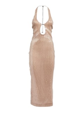16Arlington Sequinned Sola Midi Dress