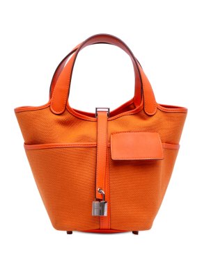 Hermes Orange Toile Goeland and Swift Cargo Picotin Lock 18