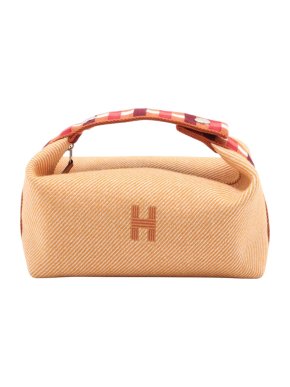 Hermes Orange Small Wool Bride a Brac Au Carre Case