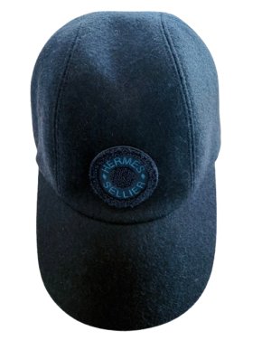 Hermes Marine Blue Davis Varsity Cap