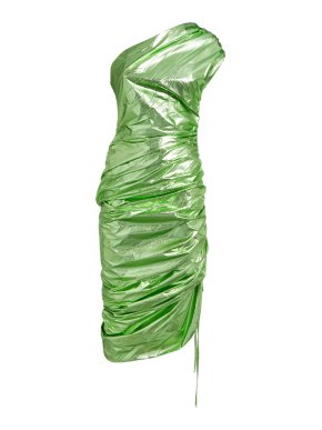 Sandra Mansour Grace Metallic One Midi Dress