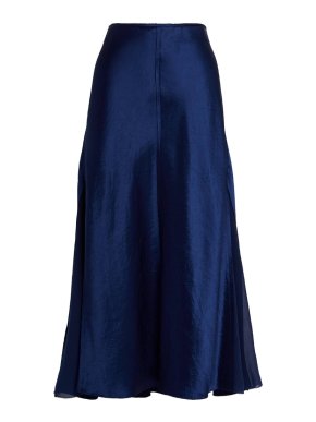 Vince Satin Slip Skirt