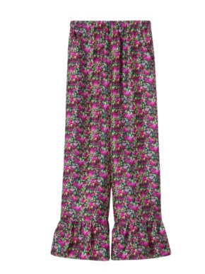 Gucci Floral Silk Trousers