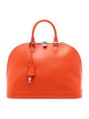 Louis Vuitton Orange Epi Alma GM