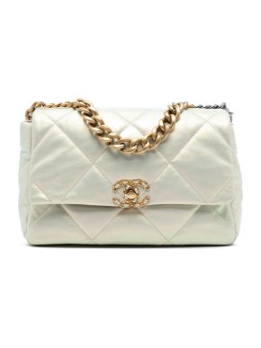 Chanel Large Iridescent Lambskin 19 Flap
