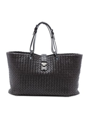 Bottega Veneta Brown Medium Nappa Intrecciato Capri Tote