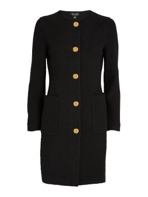 St. John Bouclé Twill Topper Jacket