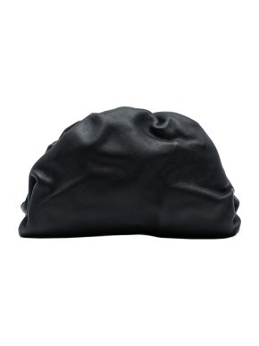 Bottega Veneta Black Lambskin The Pouch