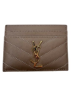 Saint Laurent Leather Card Holder