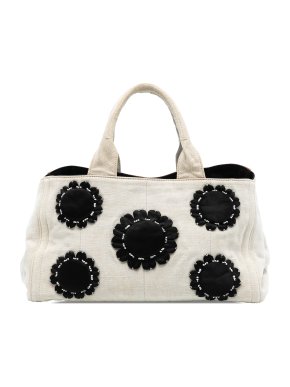 Prada Canvas Canapa Mistolino Tote