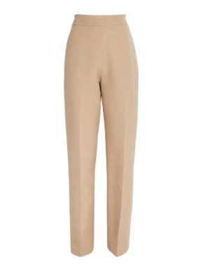 Tove Ilaria Cotton-Blend Straight Trousers