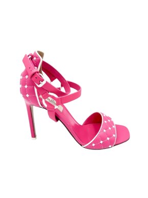 Valentino Pink Rockstud Sandals