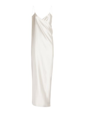 Magda Butrym  Silk Crepe Maxi Dress