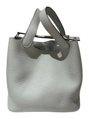 Hermes Bleu Pale Picotin 18