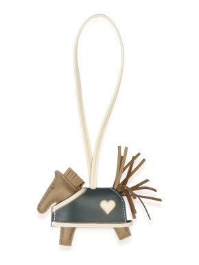 Hermes Hermès Mangrove Milo Lambskin Grigri Rodeo Robeo Coeur PM