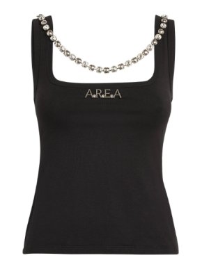 Area Nameplate Embellished Tank Top