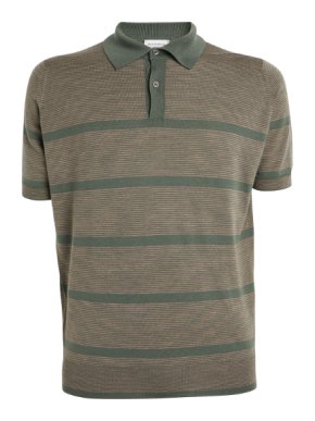 John Smedley Merino Wool Webb Polo Shirt