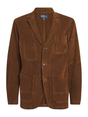 Polo Ralph Lauren Suede Unstructured Blazer