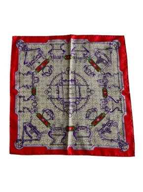 Hermes Silk Pochette Square 1