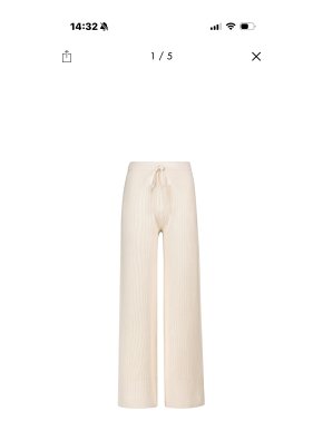 Joseph Coton Knit Pants