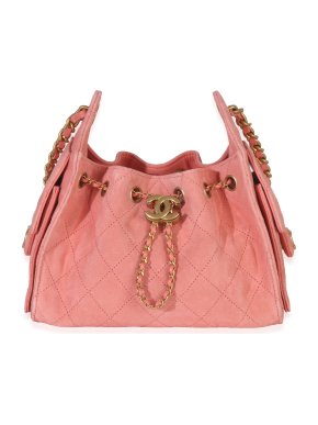 Chanel  Suede Mini Chanel 25 Hobo