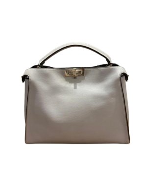 Fendi Grey Peekaboo Tote