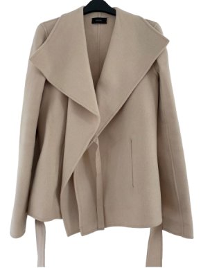 Joseph Beige Cashmere Blend Jacket