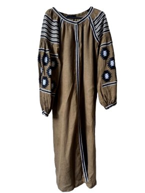 Vita Kin Linen Kaftan Dress