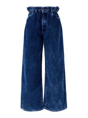 Miu Miu Blue Cord Wide Leg Pants