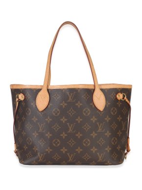 Louis Vuitton Brown Monogram Canvas Neverfull PM