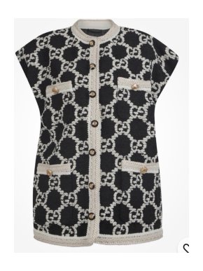 Gucci Oversized GG Vest