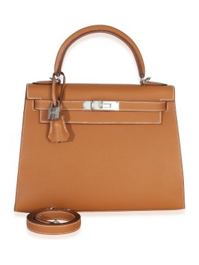 Hermes Hermès Epsom Sellier Kelly 28 PHW Gold