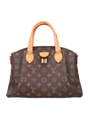 Louis Vuitton Monogram Rivoli PM Brown Tote Bag And Strap